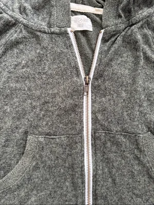 Out From Under Women's Olive Green Hooded Zip Sweater thumbnail 2