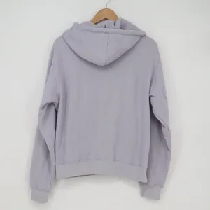 Brandy Melville Christy Full Zip Hoodie Lavender Purple Oversized Sweatshirt thumbnail 7