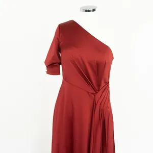 Kay Unger - Izabella One Shoulder Satin‎ Gown thumbnail 4