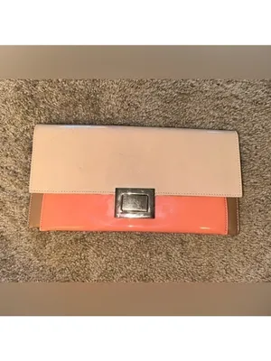 Aldo Tan Peach Color Block Crossbody Shoulder Bag thumbnail 3