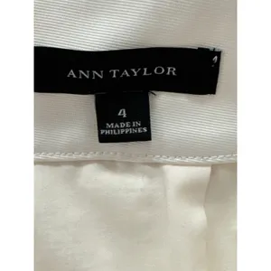 Ann Taylor Ivory Swift Dots Cotton Pencil Skirt Women Size 4 Preppy Academia thumbnail 8