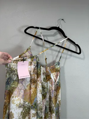 NWT Avec Les Filles Paisley Maxi Dress thumbnail 10