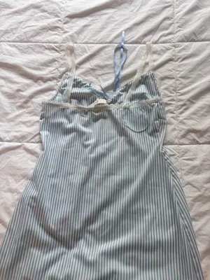 Striped blue dress Size XS thumbnail 3