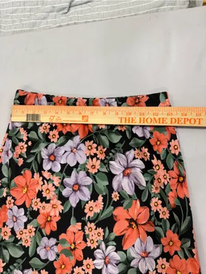 Abel The Label Anthropologie Floral Smocked Maxi Skirt medium thumbnail 4