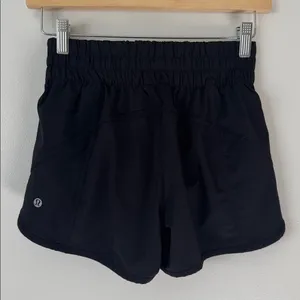 Lululemon 4 Tracker Short V *4" in Black thumbnail 6