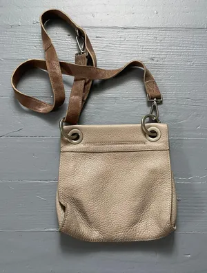 Hammitt Gray Leather Tony SML Crossbody Purse thumbnail 4
