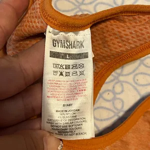 Gymshark Seamless Racerback Sports Bra - Rust thumbnail 4