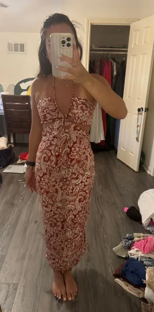 ZARA Midi Dress thumbnail 1
