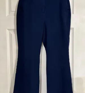 J. Crew Factory Kelsey Flare Pant in Antique Navy thumbnail 2