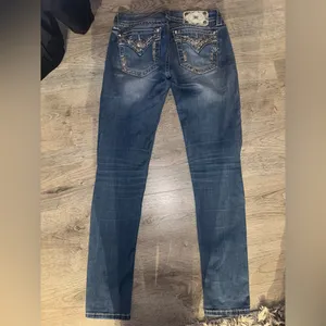 Miss Me Signature Skinny rhinestone embellishments denim low waist jeans 26 thumbnail 12
