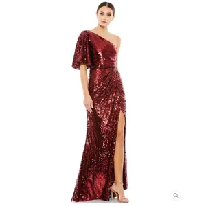 Mac Duggal Womens 93540 Sequin Gown Dress thumbnail 3