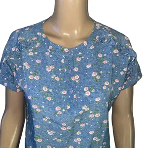 Zink London floral ruffle trim blouse thumbnail 6
