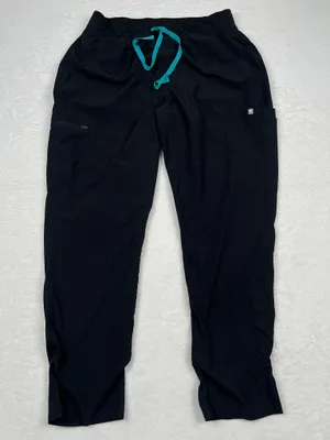 Figs Black Casma Scrub Set FREEx Yola Skinny Pants XL EUC thumbnail 3