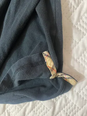 Burberry Black Polo Long Sleeve Shirt thumbnail 5