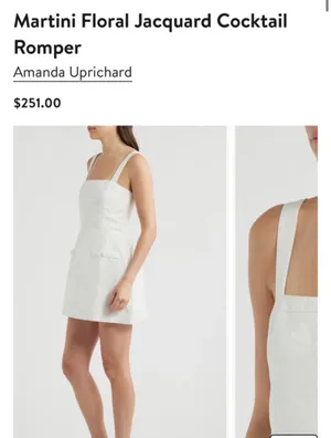 XS Amanda Uprichard White Dress thumbnail 3