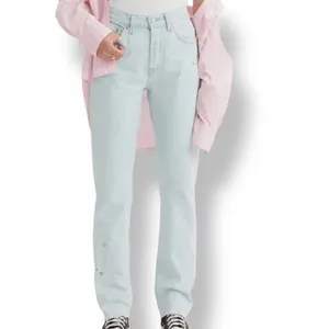 Levi’s 501 Original Floral Embroidered Straight Leg Jeans 28x30‎ Light Wash thumbnail 12