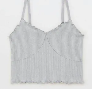 Aerie seamless rib corset bra top thumbnail 3