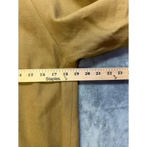 Avoca Collection Womens Medium Camel Pure New Wool Ireland Vintage Coat Jacket thumbnail 5