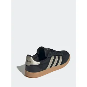 adidas Breaknet‎ Sleek Trainers Black Silver Metallic Gum Sole Womens 8 GW5523 thumbnail 3