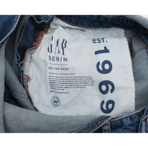Gap Maternity Denim Overalls Medium Wash Stretch Cotton Blue Size S Small‎ thumbnail 3