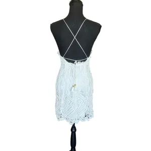 House of Harlow 1960 White Lace Mini Slip Dress XS Romantic Designer $248 NEW thumbnail 7