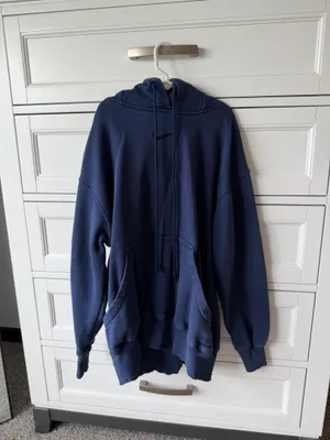 Navy Nike Oversized Hoodie thumbnail 2