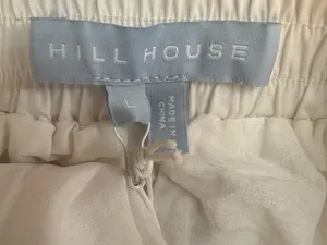 Hill House The Amal Skort White Eyelet Cotton Womens Large New With Tag thumbnail 6