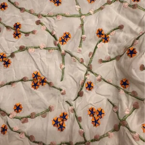 ANTHRO | TINY Embroidered Floral‎ Blouse thumbnail 4