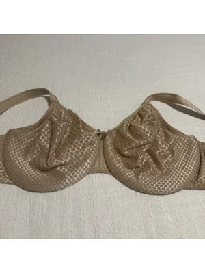 Chantelle C Magnifique Nouveau Minimizer Bra 40D Underwire Unlined Nude C27910 thumbnail 10
