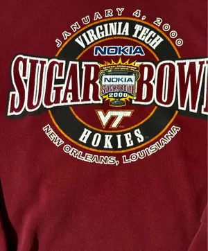 Virginia tech sweatshirt Red Size XXL thumbnail 2