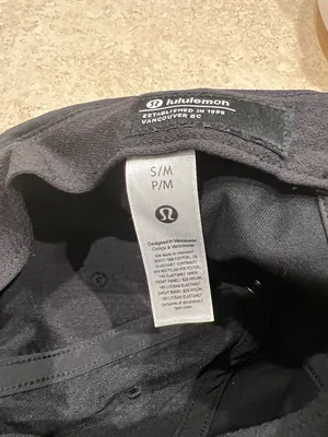 Lululemon Classic Ball Cap, black, size S/M thumbnail 5