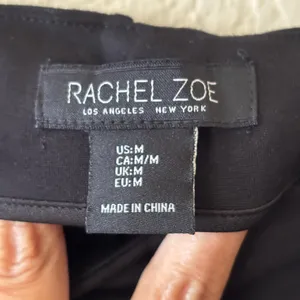Rachel Zoe Black Straight Leg Pants Timeless Elegance thumbnail 6