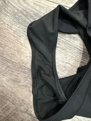 Aerie Black Wrap One Piece Swimsuit thumbnail 9