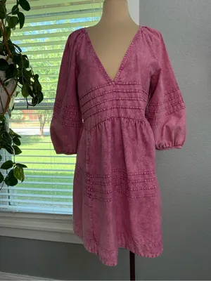 Free People Sweet Surrender Mini Dress Size Medium thumbnail 3