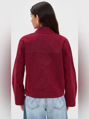 Free People We The Free Blair Vegan Suede Jacket in Dionysus S thumbnail 8