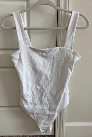 Abercrombie Bodysuit White thumbnail 1