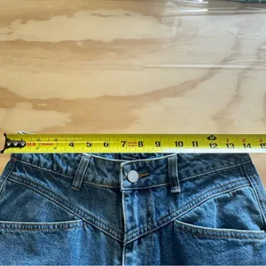 CIDER Women’s Baggy Jeans Straight Wide Leg High Waisted Fold Hem Denim Pants Sm thumbnail 9