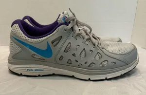 Nike Women’s Nike Dual Fusion Run 2 Gray Size 9.5 thumbnail 2