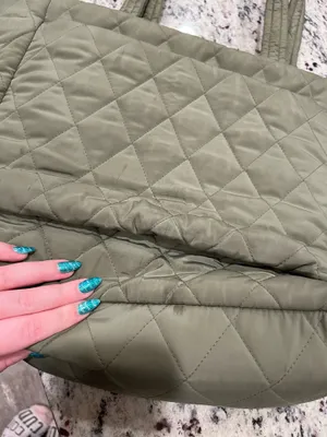 vera bradley quilted tote bag thumbnail 7