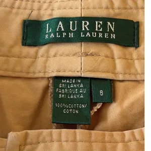 Lauren Ralph Lauren Chino Pant Sz 8 Camel Tan Straight Leg Cotton Preppy Classic thumbnail 6