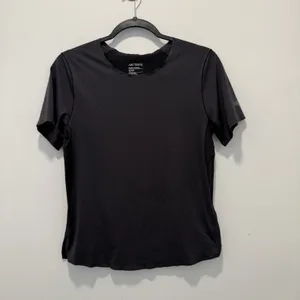 Arc’teryx NORVAN CREW NECK SHIRT SS WOMEN'S - BLACK Size XS Tp thumbnail 5