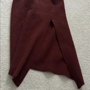 😍😍 Cutest Maroon Knit Long Asymmetrical Tube Top thumbnail 5
