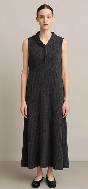 Rendezvous Black Knit Swim Coverup Size Small thumbnail 1
