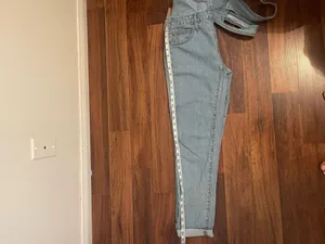 Levi's Light Blue Overalls. Size Xs thumbnail 13