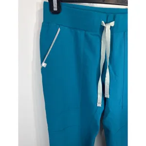 FIGS Venice Slim Jogger Scrub Pants‎ Teal Technical Collection Women XS Tall NWT thumbnail 4