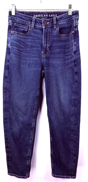 American Eagle Women's Mom Jeans Size 4 Short thumbnail 1