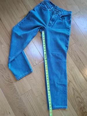 VTG 90s Levi's 560 Loose Fit Straight High Rise Jeans USA Size 9 JR S (27x31) thumbnail 8