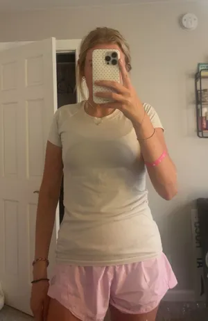 Lululemon White Swiftly Tech Short Sleeve 2.0 thumbnail 1