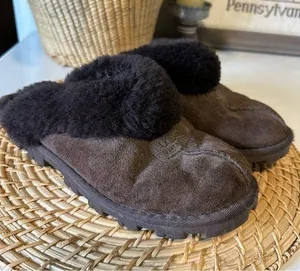 UGG Coquette Women’s Sheepskin Slipper Style 5125 Brown 7 thumbnail 1