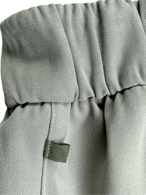 EUC Lululemon Noir Crop Pants Sage Grey Size 6 thumbnail 11